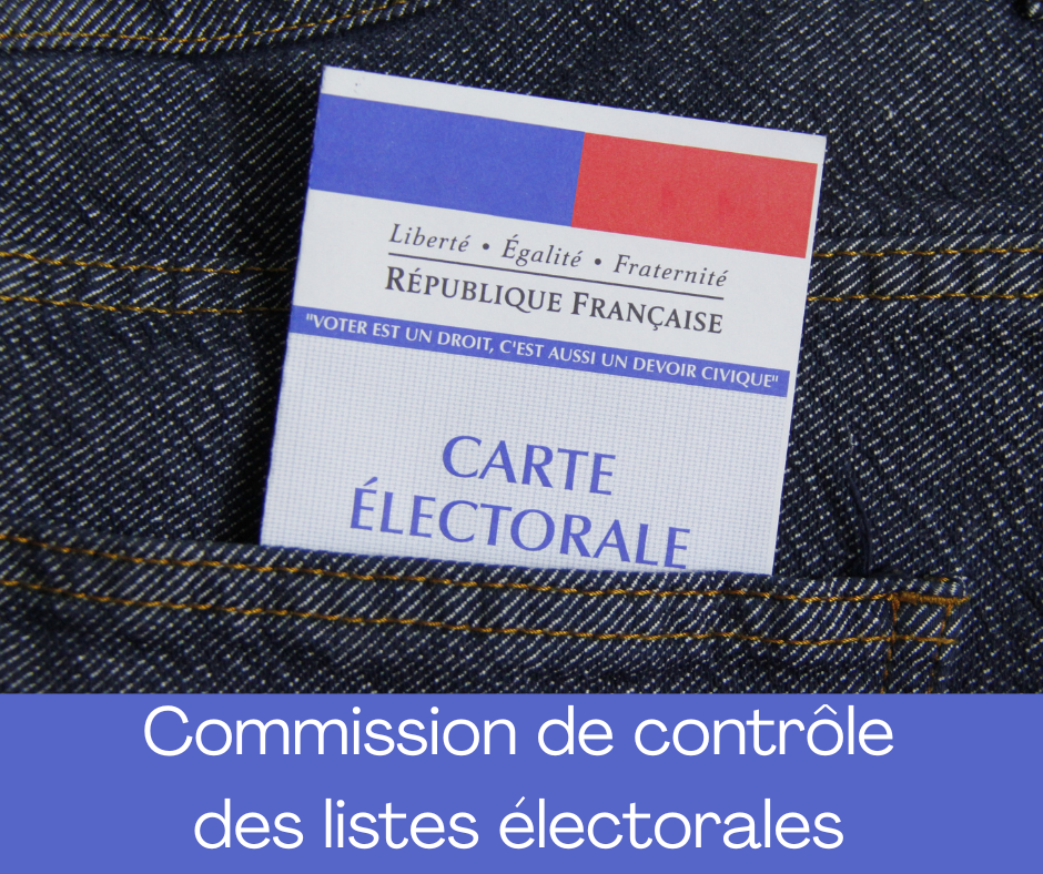 Contrôle des listes électorales – Tableaux des mouvements