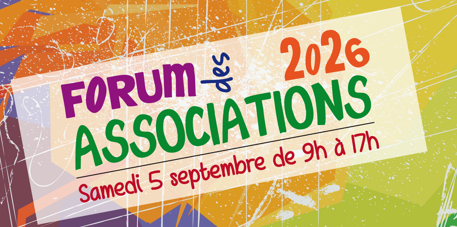 C&rsquo;est bientôt la rentrée…. Alors qui dit rentrée, dit Forum des associations !