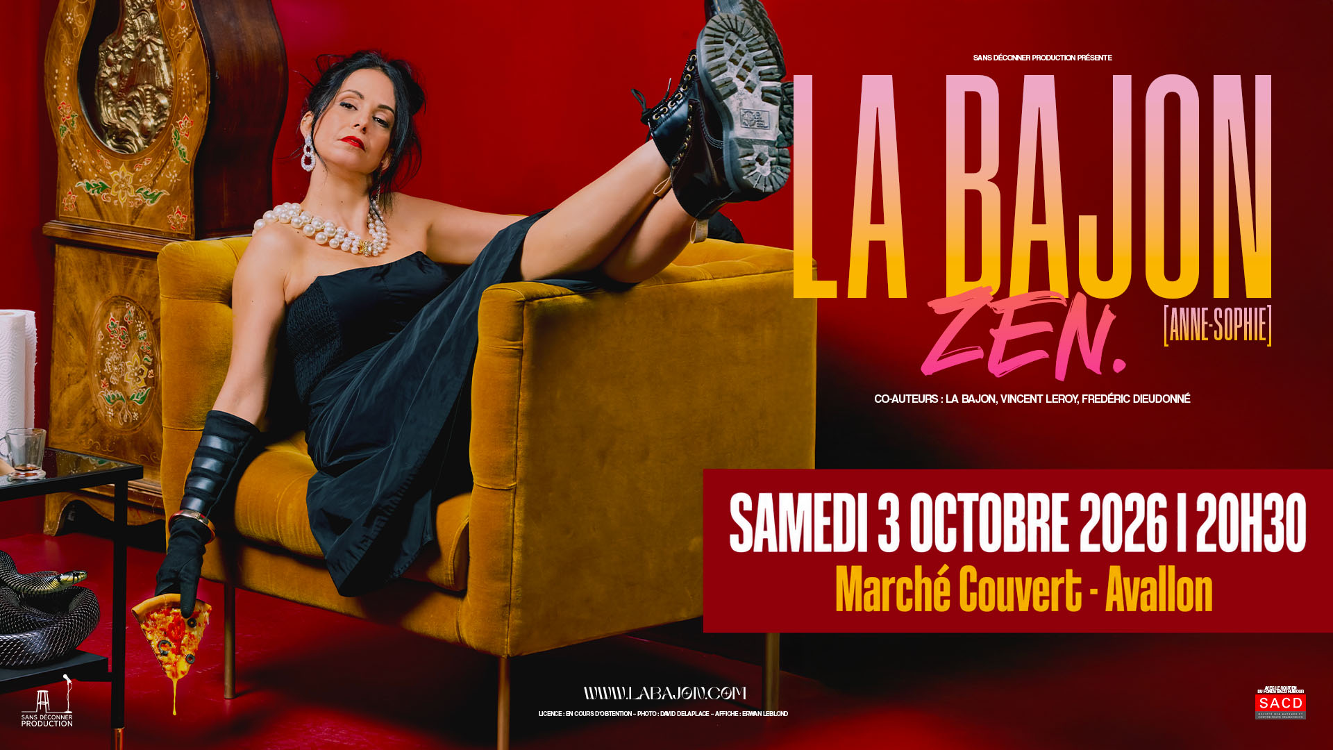 La Bajon débarque à Avallon pour une soirée « Zen » mais explosive !